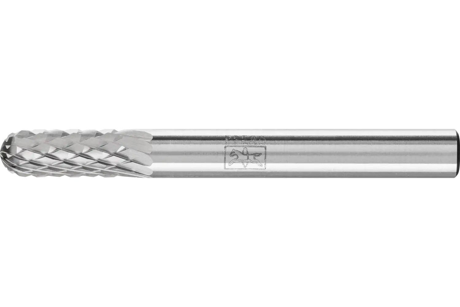 Picture of Pferd Carbide Bur SC-1 Cylindrical Radius End Diamond Cut 1/4" x 5/8" x 1/4" Shank